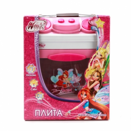 ПЛИТА "ИГРАЕМ ВМЕСТЕ" "WINX" НА БАТ. СВЕТ+ЗВУК, С АКСЕСС. артикул 1601-R