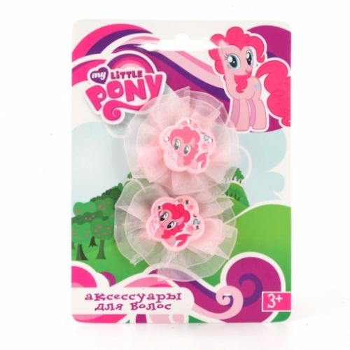 НАБОР ИЗ 2-Х РЕЗИНОК ДЛЯ ВОЛОС "ИГРАЕМ ВМЕСТЕ" MY LITTLE PONY