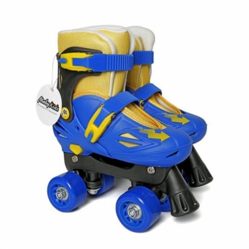 Роликовые коньки-квады Moby kids, р.34-37 артикул 641027
