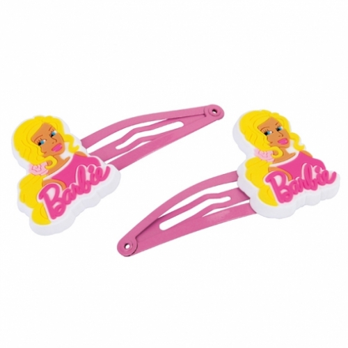 НАБОР ИЗ 2-Х ЗАКОЛОК ДЛЯ ВОЛОС "ИГРАЕМ ВМЕСТЕ" BARBIE артикул HC-BB-02