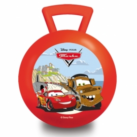 МЯЧ "ИГРАЕМ ВМЕСТЕ" DISNEY "ТАЧКИ" 55 СМ С РУЧКОЙ, ЦВЕТ В АССОРТ. В КОР.