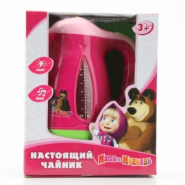 УТЮГ "ИГРАЕМ ВМЕСТЕ" "МАША И МЕДВЕДЬ" НА БАТ. СВЕТ+ВИБРО, ВОДА