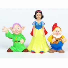 НАБОР ИЗ 3-Х ИГРУШЕК ДЛЯ КУПАНИЯ "ИГРАЕМ ВМЕСТЕ" DISNEY (БЕЛОСНЕЖКА И ГНОМЫ) В ПАК.