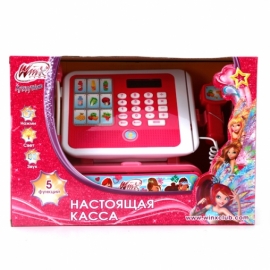 КАССА "ИГРАЕМ ВМЕСТЕ" "WINX", ИНТЕРАКТИВНАЯ НА БАТ. СВЕТ+ЗВУК