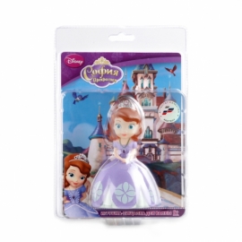 ИГРУШКА ДЛЯ ВАННОЙ "ИГРАЕМ ВМЕСТЕ" DISNEY СОФИЯ, ПВХ НА БЛИСТЕРЕ (РУСС. УП.)