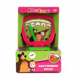 ВЕСЫ "ИГРАЕМ ВМЕСТЕ" МАША И МЕДВЕДЬ 17*23*17 СМ