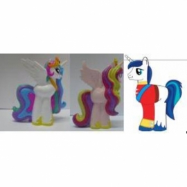 ФИГУРКА ДЛЯ ВАННОЙ "ИГРАЕМ ВМЕСТЕ" "MY LITTLE PONY" ПОНИ В СЕТКЕ (РУСС. УП.)