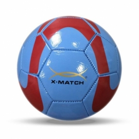 Мяч футбольный X-Match, 1 слой PVC, камера резина, машин.обр., в ассорт.