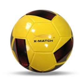 Мяч футбольный X-Match, 1 слой PVC, камера резина, машин.обр. артикул 56382