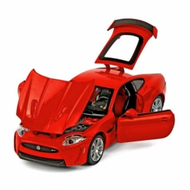 Машина мет. 1:32 Jaguar XKR-S, свет, звук, откр.двери, капот, багажник, цвета в ассорт., 15 см